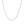 14K White Gold Fine Paperclip Chain (1.50 mm)