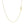 14k Yellow Gold Oval Cable Link Chain (0.85 mm)