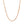 14k Rose Gold Solid Diamond Cut Rope Chain (2.30 mm)