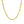 14k Yellow Gold Lite Diamond Cut Round Franco Chain (2.70 mm)