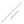 14k White Gold Anklet with Fancy Hammered Oval Links