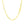 Sterling Silver Gold Plated Paperclip Chain (2.95 mm)