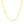 Sterling Silver Gold Plated Paperclip Chain (2.95 mm)