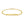 14k Yellow Gold Curb Link Style Childrens ID Bracelet (3.30 mm)