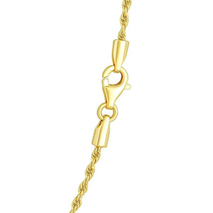 14k Yellow Gold Light Rope Chain (1.50 mm)