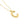 14K Yellow Gold Helium Initial C Pendant