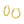 10k Yellow Gold Polished Hoop Earrings (2x15 mm)