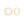 10K Yellow Gold Mini Endless Hoop Earrings