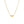 14k Yellow Gold Chain Necklace with Polished Knot