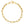 14k Yellow Gold Diamante Paperclip Chain Bracelet (4.00 mm)