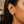 14k Two-Tone Gold Snuggable Style Earrings