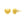 Sterling Silver Yellow Gold Plated Puffed Small Heart Stud Earrings