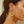 14k Yellow Gold Hoop Style Earrings with Dangling Sequins(1.5x30mm)
