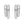 Sterling Silver Double Row Big and Small Round Hoop Earrings