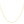14k Yellow Gold French Cable Chain (1.3 mm)