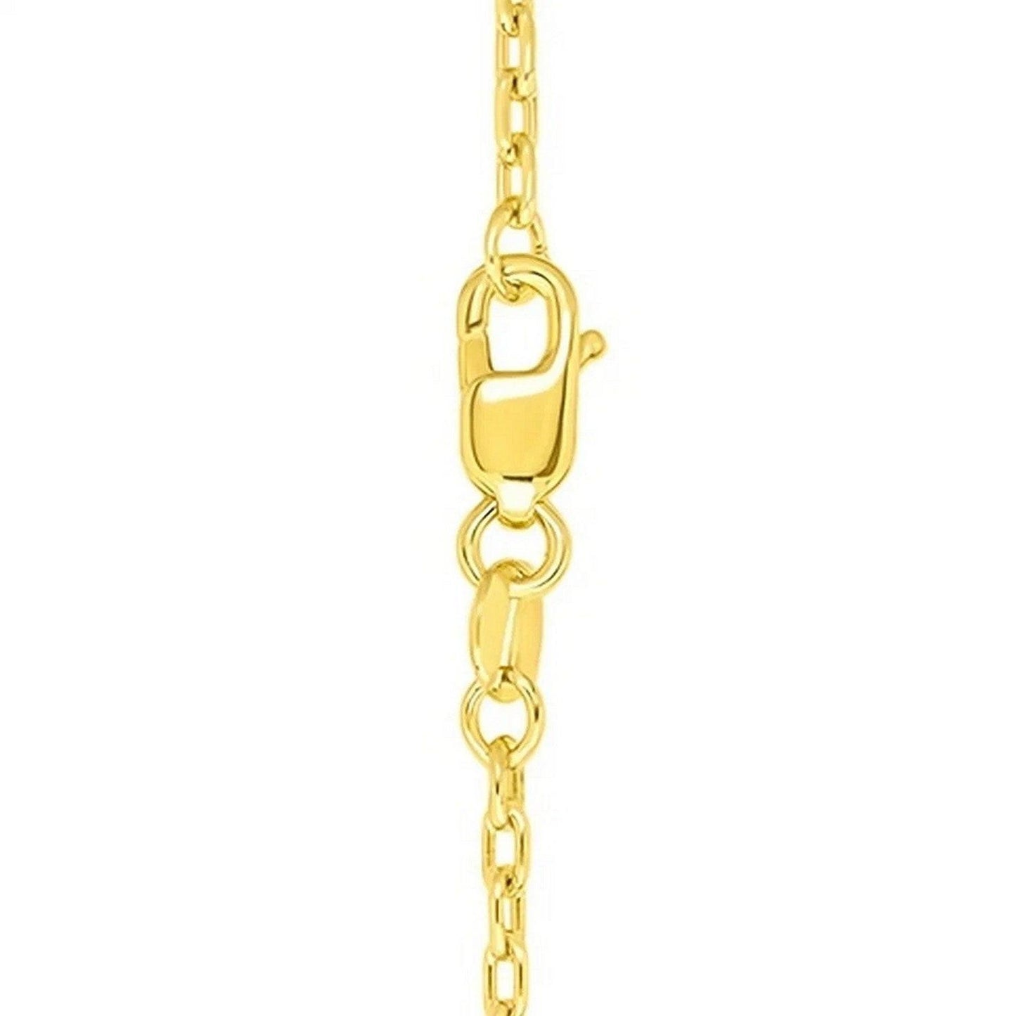 14k Yellow Gold French Cable Chain (1.3 mm)