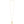 14K Yellow Gold Helium Initial S Pendant