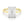 5 Carat Emerald Lab Grown IGI G/VS1 Diamond Solitaire Ring in 14K Yellow Gold