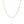 14k Rose Gold Round Wheat Chain (1.00 mm)