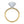 5 Carat Round Lab Grown IGI G/VS1 Diamond Solitaire Ring in 14K Yellow Gold
