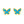 14K Yellow Gold Primavera Turquoise Butterfly Stud Earrings