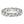 Round Cut Lab Grown Diamond Eternity Ring in 14k White Gold (5 cttw FG/VS2)