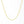 14k Yellow Gold Round Cable Link Chain (1.1 mm)