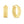 14K Yellow Gold Triple Row Oval Hoop Earrings (17.00 mm)