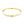 10k Two-Tone Gold Textured Zigzag Style Bangle (6.00 mm)