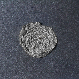 14k White Gold Singapore Chain (1.80 mm)