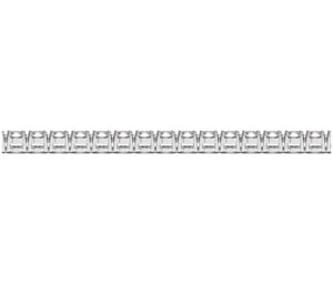 Lab Grown Round Diamond Tennis Bracelet in 14k White Gold (8 cctw F/G  VS2/SI1)