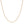 14k Rose Gold Diamond Cut Cable Link Chain (1.30 mm)
