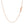 14k Rose Gold Diamond Cut Cable Link Chain (1.30 mm)