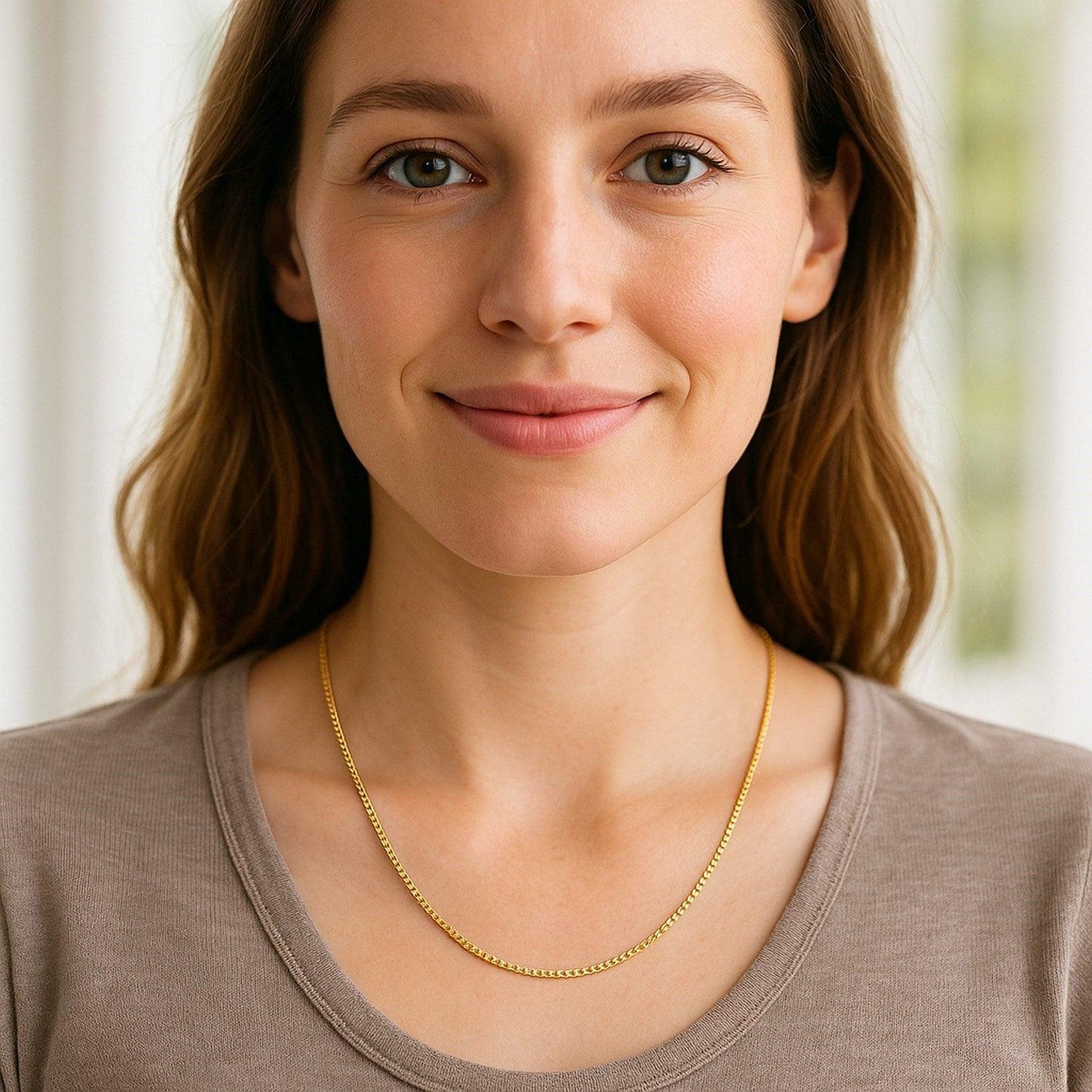 18k Yellow Gold Classic Box Chain (1.40 mm)