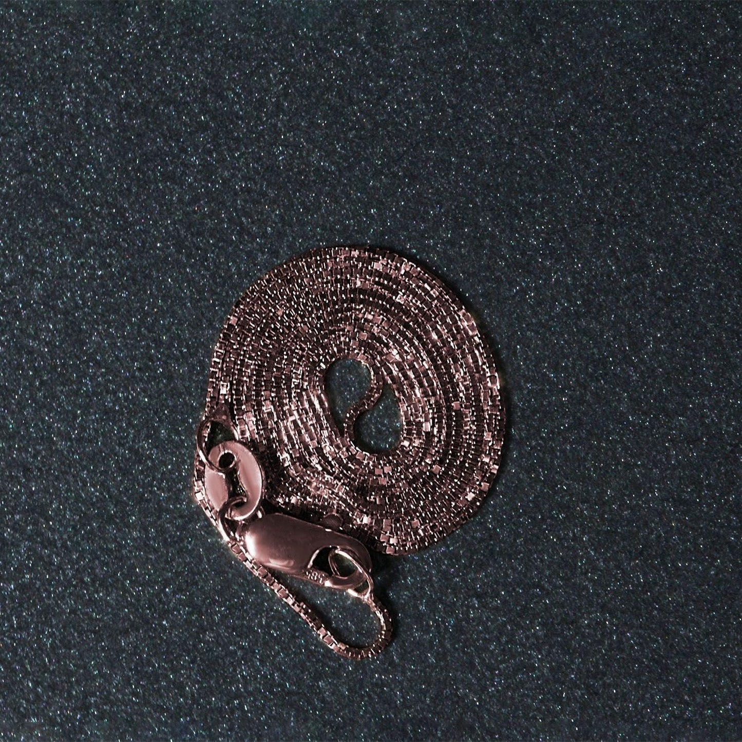 18k Rose Gold Classic Box Chain (0.60 mm)