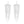 Sterling Silver Multi Strand Chain Drop Chandelier Earrings