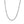 14k White Gold French Cable Link Chain (2.50 mm)