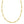 14K Yellow Gold Five And One Paperclip Link Chain Necklace