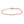 14K Rose Gold Diamond Cut Stack Bangle Bracelet (1.80 mm)