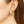 14K Yellow Gold 3 Row Graduated Hoop Earrings