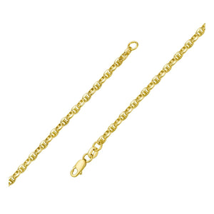 14k Yellow Gold Lite Anchor Chain (3.00 mm)