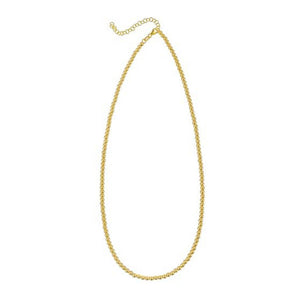 14k Yellow Gold Bead Chain (3mm)