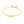 14k Yellow Gold Anchor Design Adjustable Lariat Bracelet