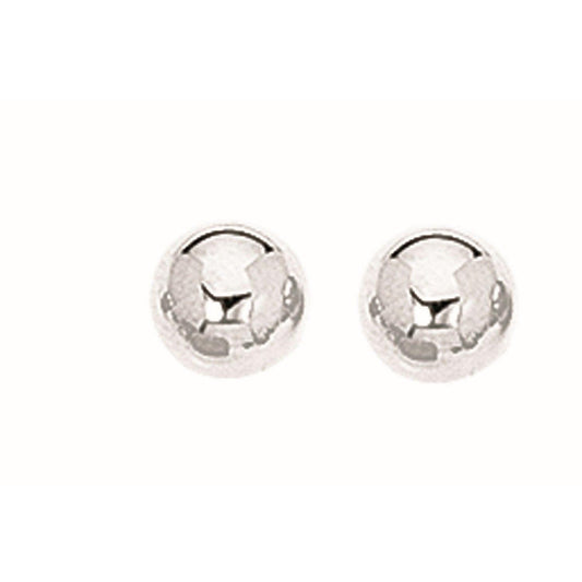 Sterling Silver Ball Stud Earrings (7.00 mm)