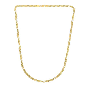 14k Yellow Gold Light Gourmette Chain (3.60 mm)