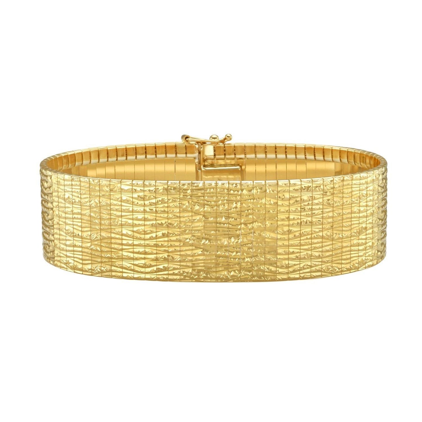 Glacier Bracelet in 14K Yellow Gold (17.90 mm)