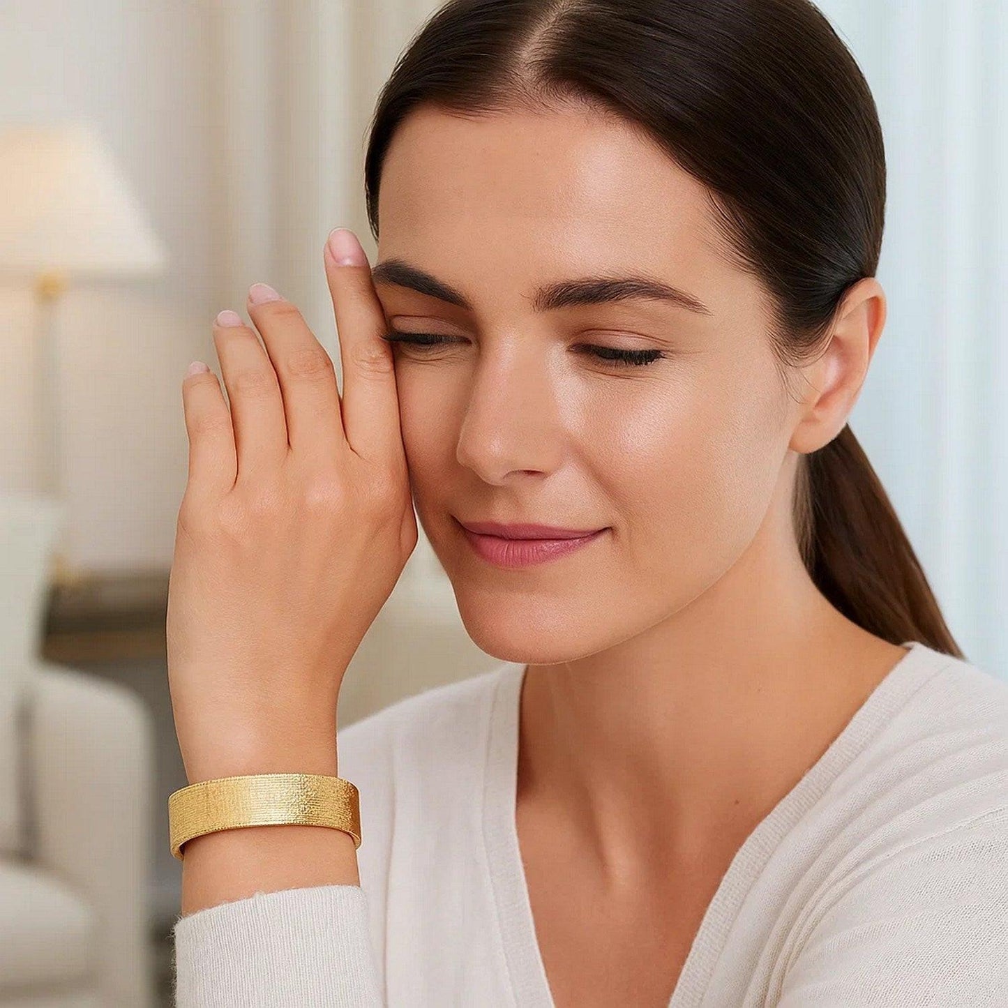 Glacier Bracelet in 14K Yellow Gold (17.90 mm)