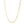 MOP Gem Heart Mirror Chain Necklace in 14K Yellow Gold