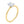 1 Carat Emerald Lab Grown IGI G/VS1 Diamond Solitaire Ring in 10K Yellow Gold