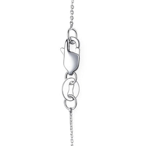 14k White Gold Cable Link Chain (0.50 mm)